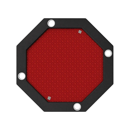 ‫طاولة الورق الثمانية بتصميم أنيق، خشب عالي الجودة وأرجل معدنية متينة، حواف جلدية منحنية، قابلة للطي، لدي اكس ستور في قطر‬