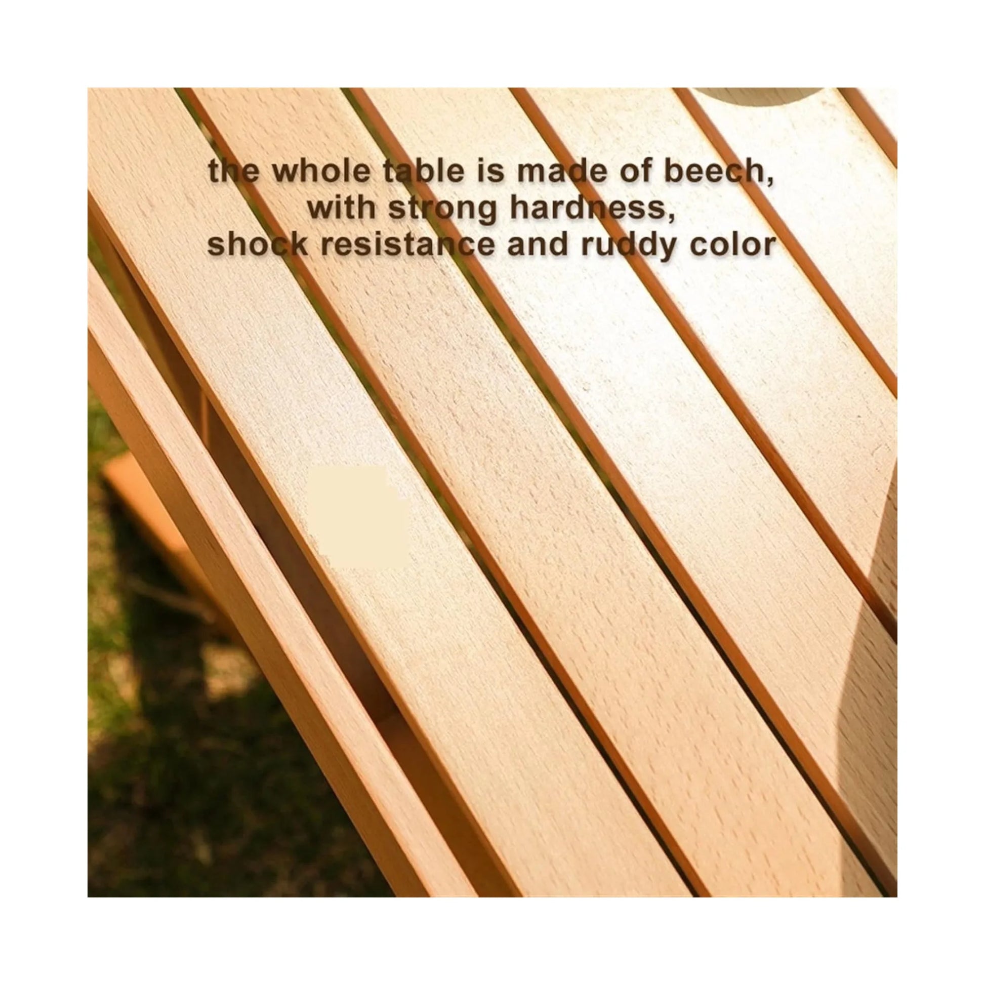 ‫احصل على طاولة خشب قابلة للطي من اكس ستور في قطر.خفيفة ومحمولة، مقاومة للعوامل الجوية، مثالية للتخييم والشاطئ.