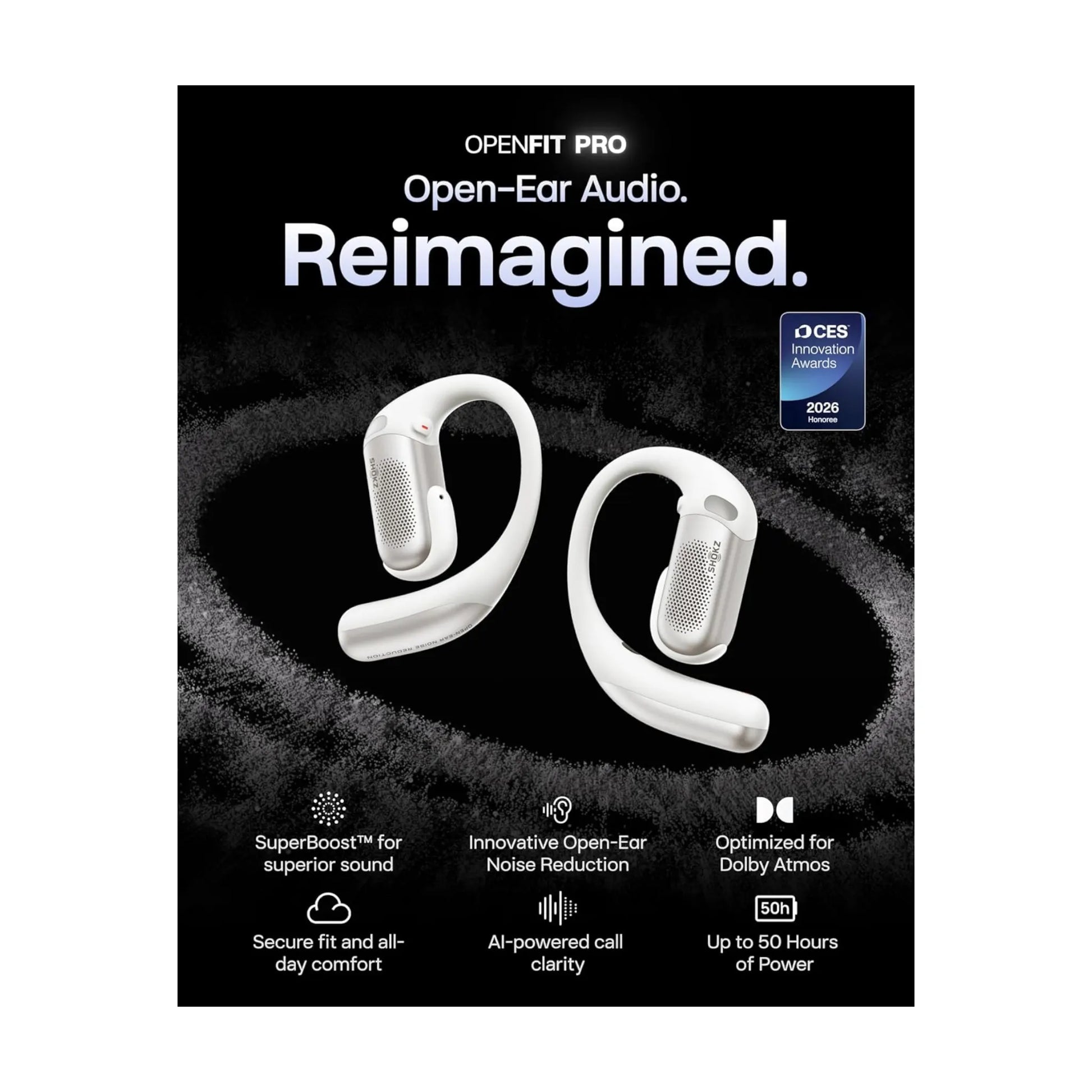 Shokz OpenFit Pro - White