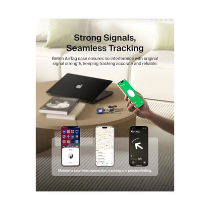 Belkin Waterproof AirTag Secure Holder with Key Ring in Blue
Available now from xStore in Qatar.