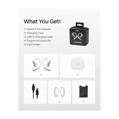 Shokz OpenFit Pro - White