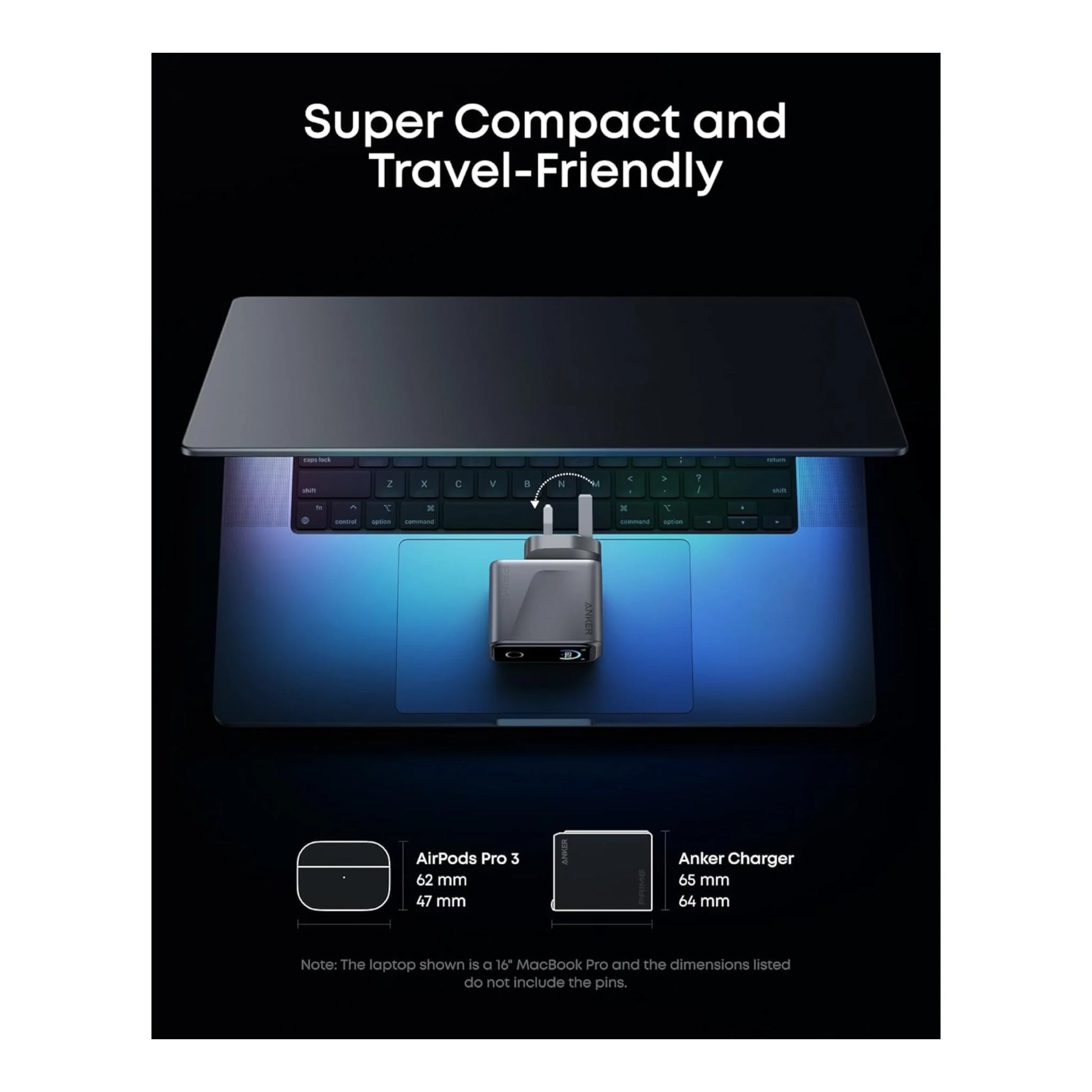 Anker Prime 160W 3-Port USB-C Charger at xStore in Qatar. Supports up to 140W fast charging at any port. Perfect for travel & work.
