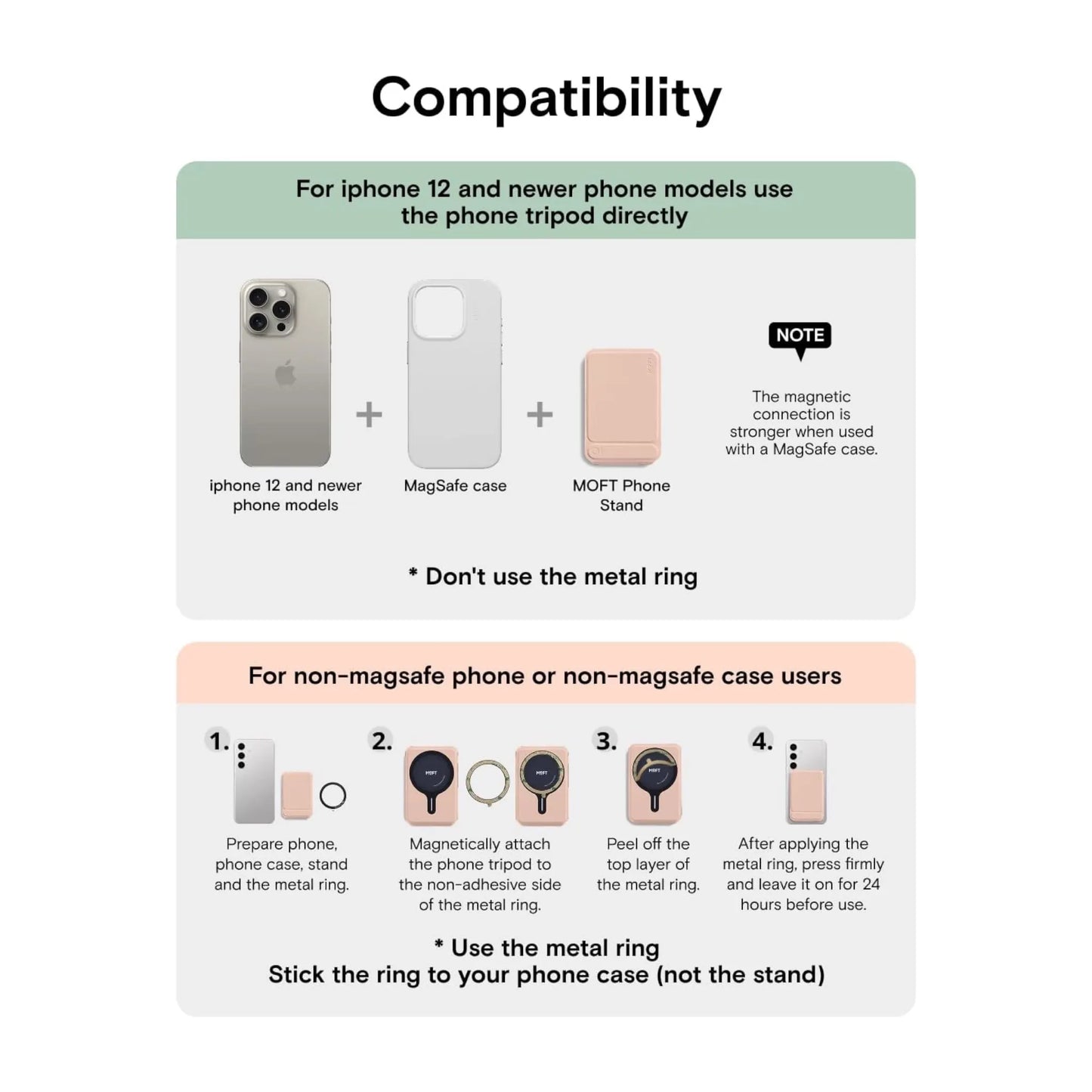 ‫احصل علي ‫ستاند ثلاثي القوائم من شركة موفت لدي اكس ستور في قطر. يدعم ماج سيف، مصنوع من جلد نباتي عالي الجودة. 