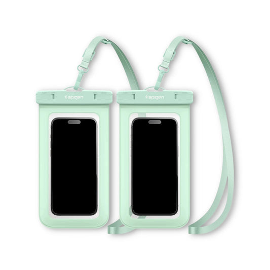 Water-proof Cover For phones, from Spigen Company, the possibility of diving up to 30 meters, Available at xStore.qa in Qatar.