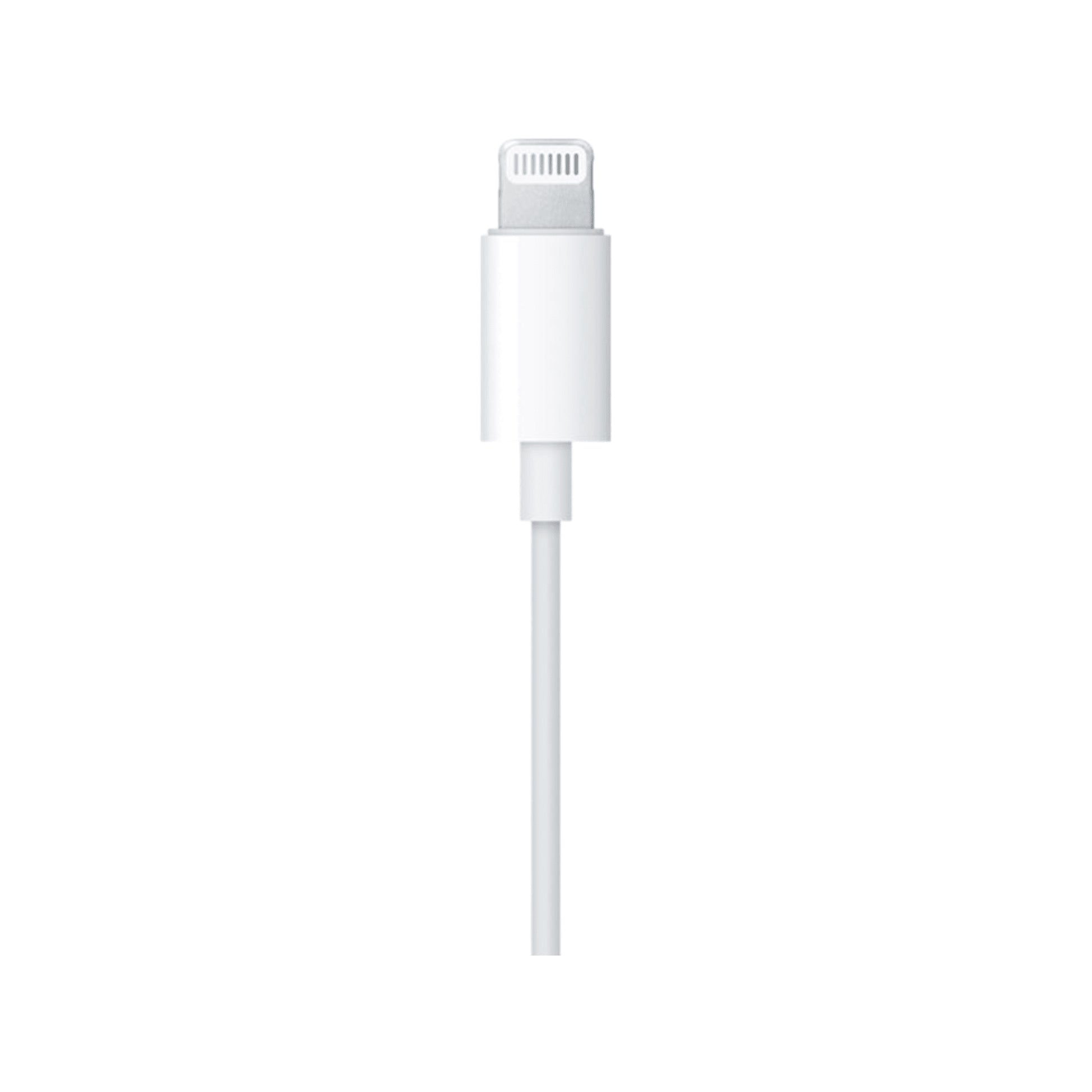 Apple EarPods with Lightning Connector, wired earphones with high-quality audio، built-in remote, from xStore.qa in Qatar. 