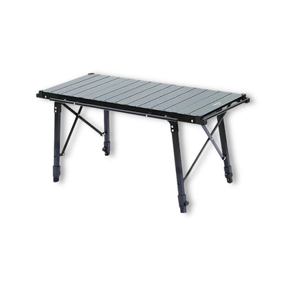Folding Table with Grill / Stove, Durable folding camping table with adjustable height 43–64 cm, at xStore.qa in Qatar.