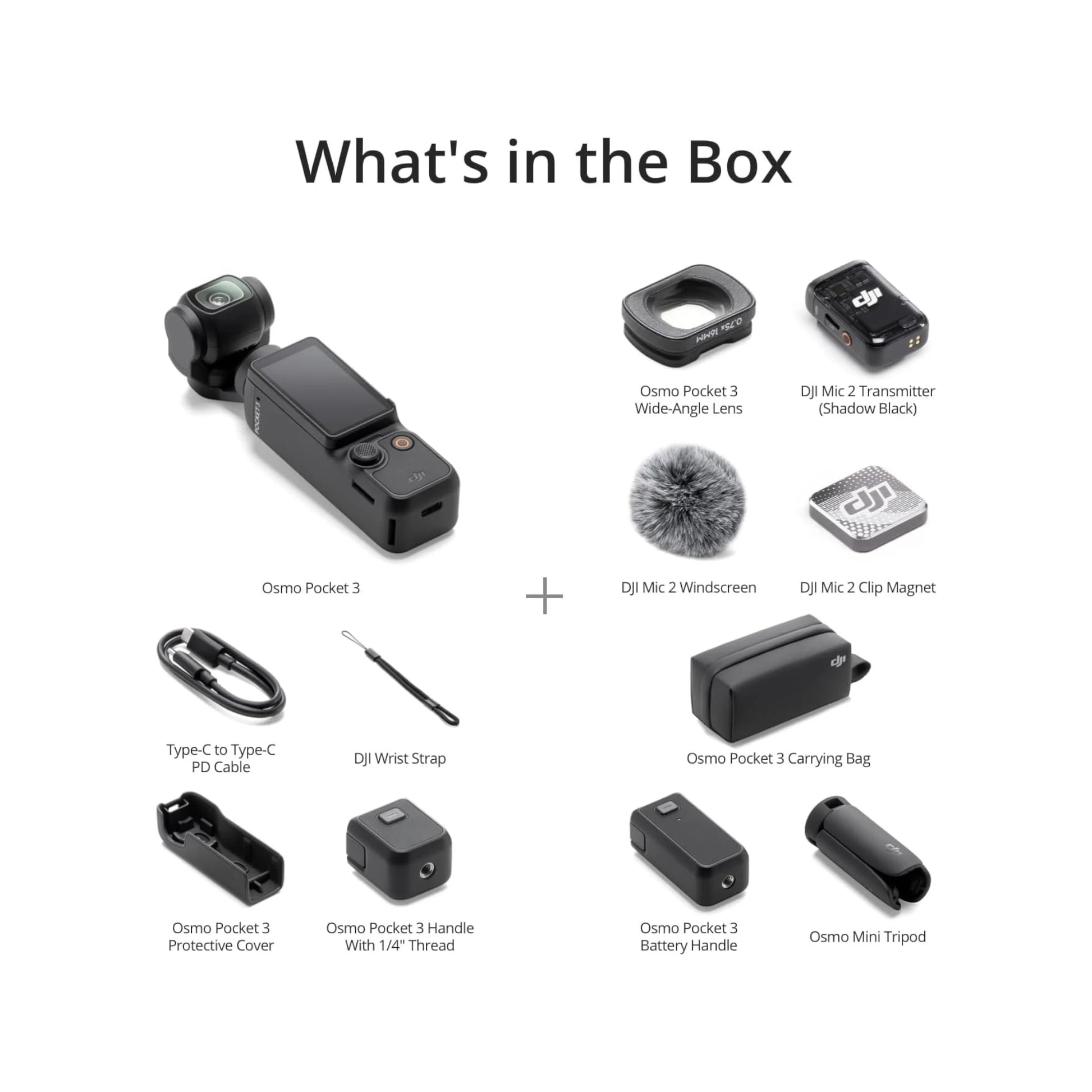 DJI Osmo Pocket 3 - Combo ,Compact camera with 4K recording & anti-shake technology, Available at xStore.qa in Qatar.