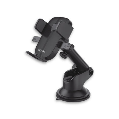 Adjustable Car Phone Holder, 360° ball joint, 180° adjustable arm, Available now from xStore.qa in Qatar.