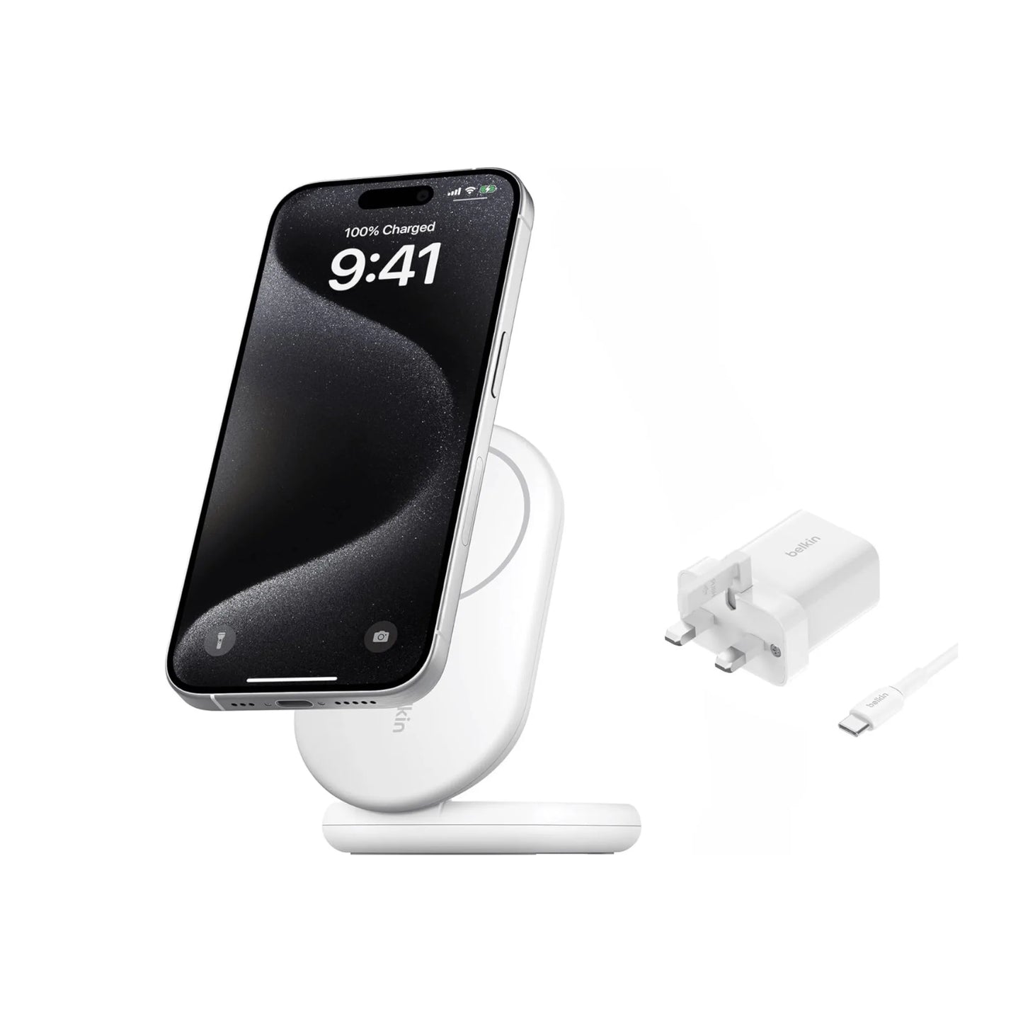 قاعدة شحن بيلكن لاسلكية قابلة للطي