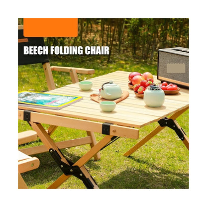 ‫احصل على طاولة خشب قابلة للطي من اكس ستور في قطر.خفيفة ومحمولة، مقاومة للعوامل الجوية، مثالية للتخييم والشاطئ.