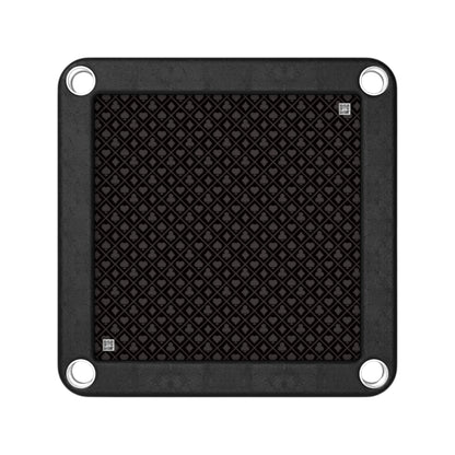 ‫طاولة الورق المربعة بتصميم أنيق، خشب عالي الجودة وأرجل معدنية متينة، حواف جلدية منحنية، قابلة للطي، لدي اكس ستور في قطر‬