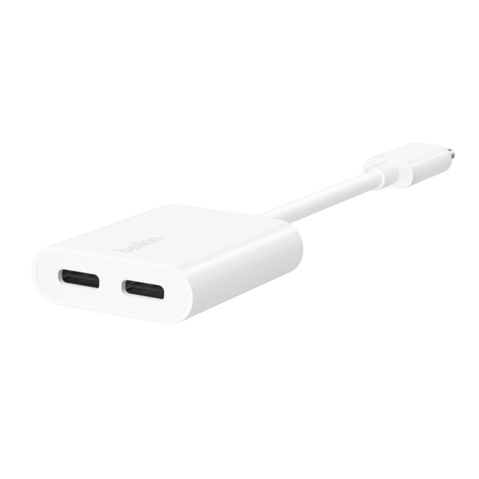 ‫احصل على وصلة بيلكن USB-C صوت وشحن من اكس ستور في قطر. شحن سريع 60W وصوت عالي الجودة، مناسبة للاجهزة منفذ USB-C. تسوق!