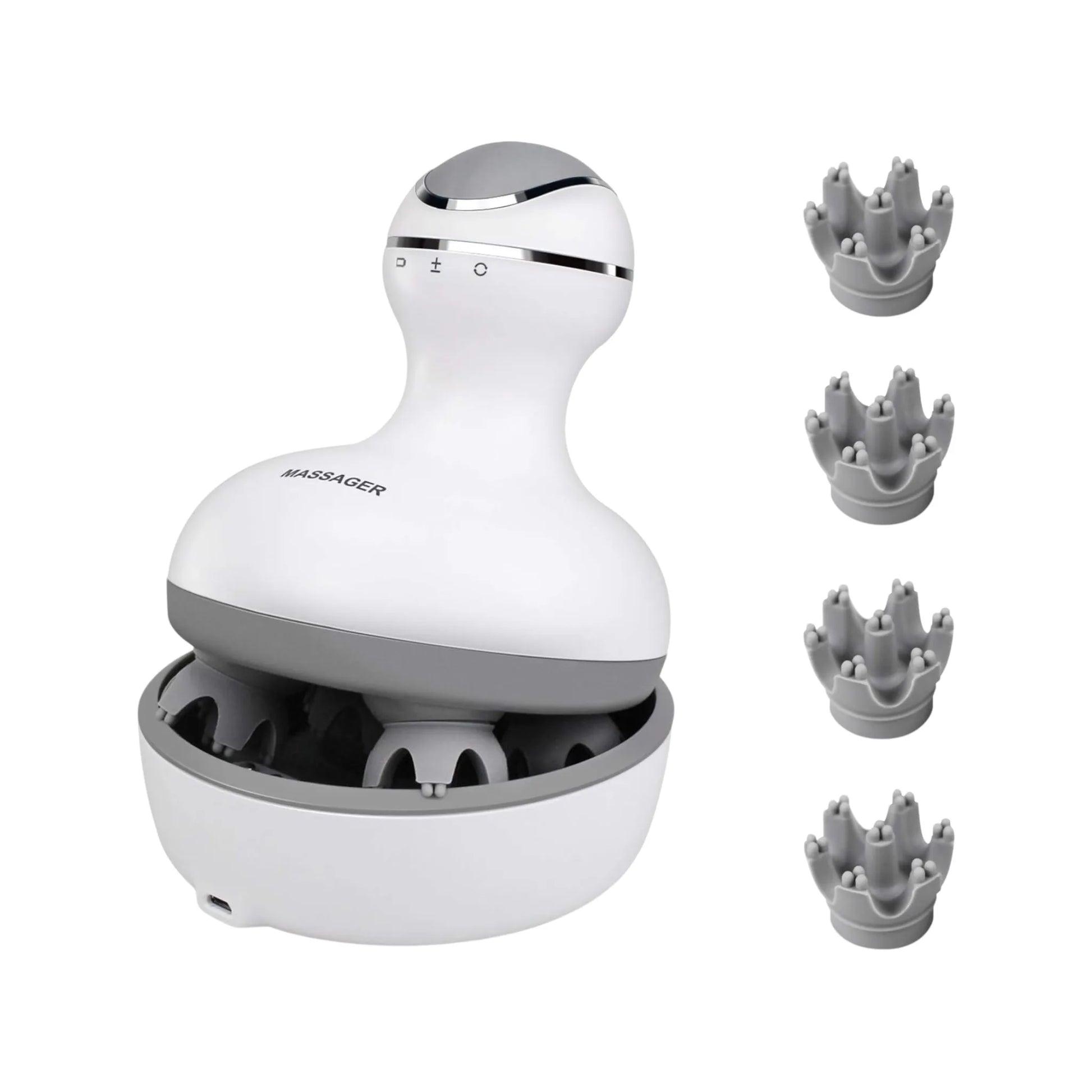 Portable Electric Scalp & Body Massager, massager designed to relieve stress and promote relaxation. available at xStore in Qatar.