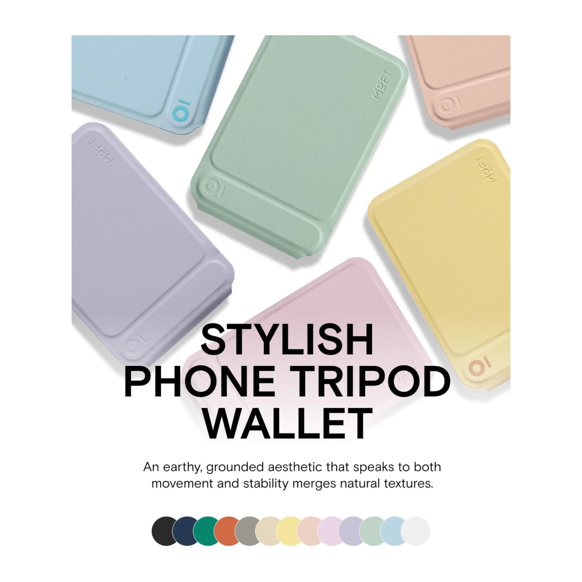 Get MOFT Phone Tripod Stand - Magsafe at xStore in Qatar, comfort on any surface, Precise angle adjustment for multi-scenario.