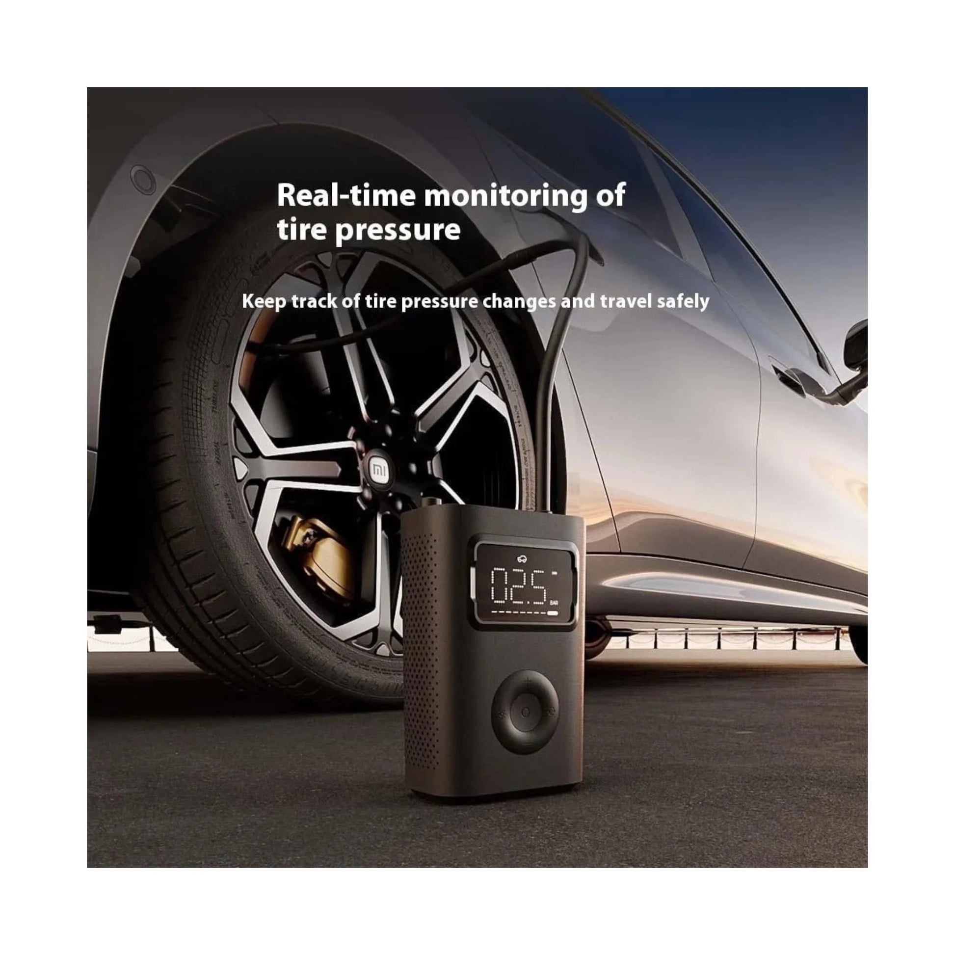 ‫احصل على منفاخ هواء شاومي ٢ برو من اكس ستور  في قطر. بطارية قوية، شاشة، إضاءة LED، شحن USB-C، للسيارات والدراجات والكرات. 