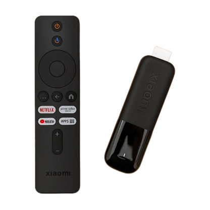 ‫شاومي TV Stick 4K الجيل الثاني‬ من اكس ستور في قطر. مع Google TV ودعم Dolby Vision وWiFi 6. تصميم صغير وخفيف مناسب للسفر.