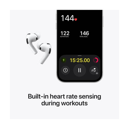 ‫احصل على سماعة ابل ايربود ٣ من اكس ستور فى قطر.صوت أنقى، عزل ضوضاء أقوى 2x، بطارية أطول، ومعدل ضربات القلب. اطلب اونلاين