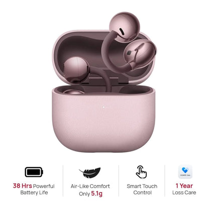 HUAWEI FreeClip 2 From xStore in Qatar, with a comfortable open-ear design, Advanced AI call noise cancellation.