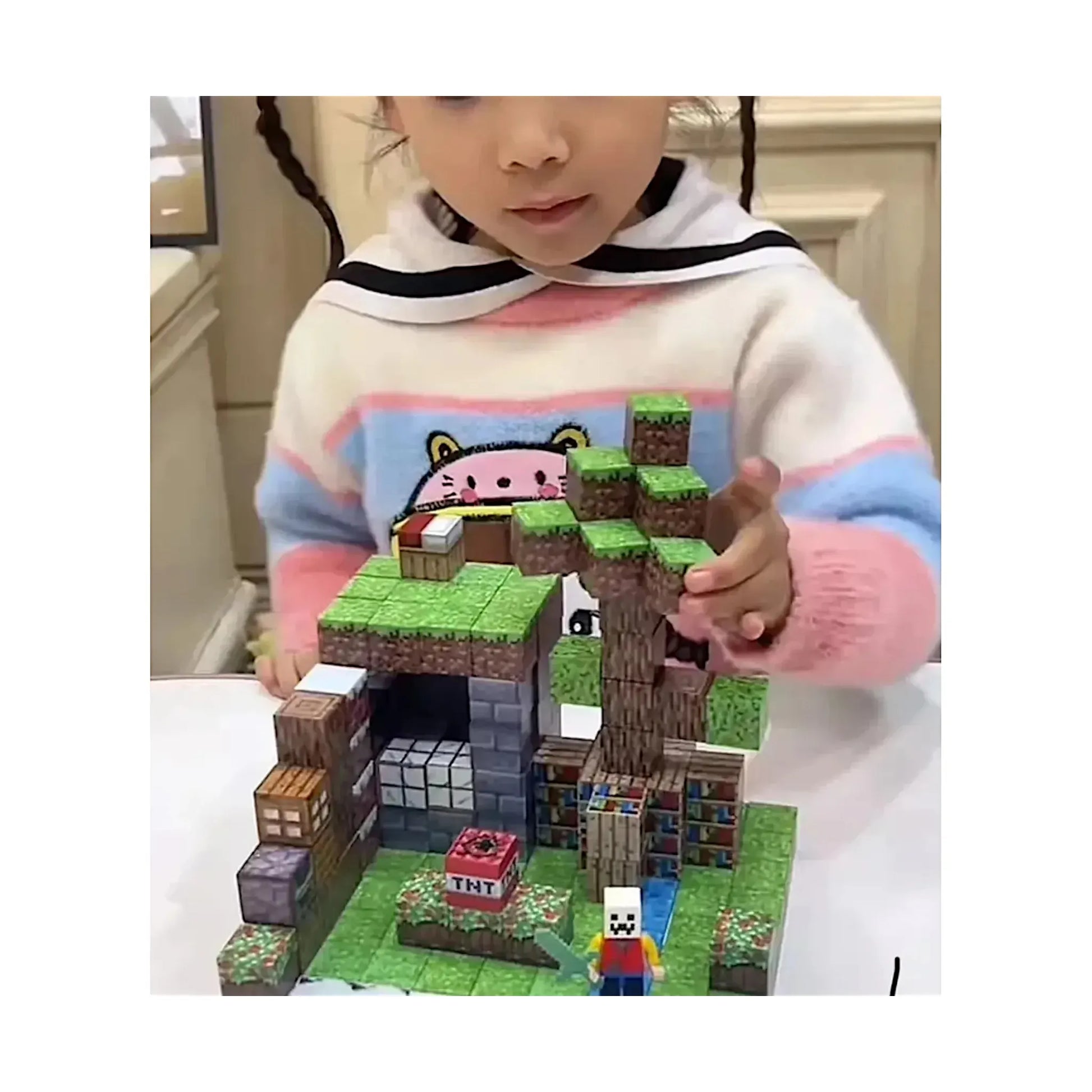 ‫‫احصل على مكعبات ماين كرافت المغناطيسية من اكس ستور في قطر. آمنة ومثالية لتنمية خيال الأطفال. اطلب أونلاين