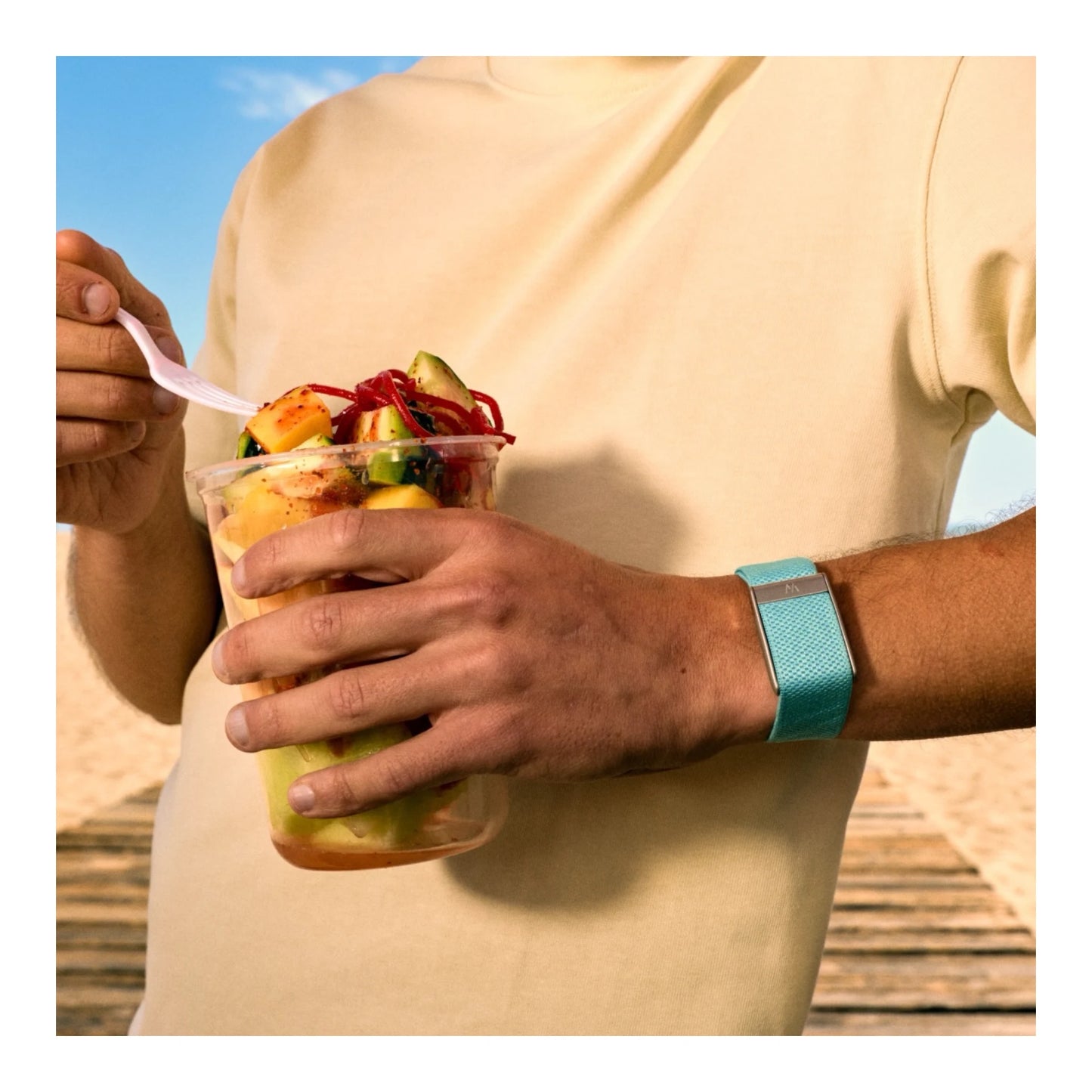 Whoop 5 SuperKnit Band - Tide